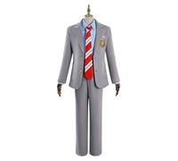 OSIAS Anime Your Lie in April Arima Kousei Uniform Cosplay Costume (XL)