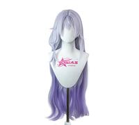 OSIAS Game Black Swan Cosplay Wig Long Light Purple and Dark Purple