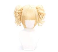 OSIAS Peluca Cosplay Anime, Peluca Fiesta Halloween, Redecilla Gratis(Himiko Toga)