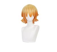 OSIAS Peluca de Cosplay de Agatsuma Zenitsu para Hombre y Niño