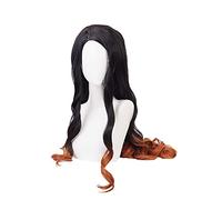 OSIAS Peluca de Cosplay de Kamado Nezuko de Color Degradado para Mujer y Niña