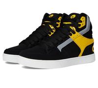 Osiris Clone, Zapatos de Skate Hombre, Negro/Amarillo/Blanco, 43 EU