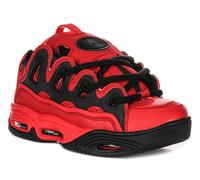 Osiris D3 2001 Chunky Sole Lace Up Skate Hombre Trainer En Negro Azul EU 39-46