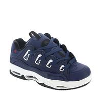 Osiris Zapatillas de skate D3 2001 para hombre, Azul Cadete/Amarillo, 41 EU