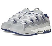 Osiris D3 2001 - Zapatillas de skate para hombre, Gris/Navy/Blanco, 12