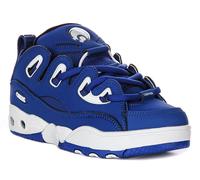 Zapatillas Para Hombre Osiris D3 E Lace Up Con Punta Endura Azul Blanco UK 4 - 6