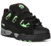 Osiris D3 E Flex Punto Cons Endura Puntera Zapatillas Hombre Negro Verde Ru 7 -