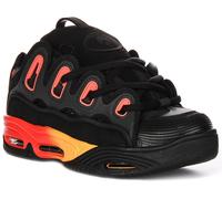 Osiris Hombres D3 2001 En Negro Suela De Goma Zapatilla De Skate Talla UK 6 - 13