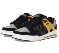 Osiris Pixel para hombre, negro, amarillo, carbón (Black/Charcoal/Yellow), 42.5 EU
