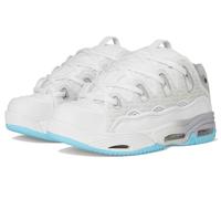 Osiris Zapatillas de skate D3 2001 para hombre, Blanco/Gris/Azul Bebé, 42.5 EU