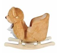Osito Balancín Mecedora Bebé Peluche 12-36 Meses | Asiento acolchado, cuerpo afelpado, peso máximo 25 kg, requiere montaje adulto