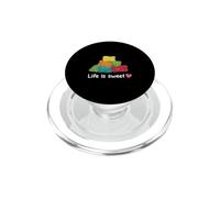 Osito de gominola Life Is Sweet, Divertido, Amantes de los Caramelos, niñas y niños PopSockets PopGrip para MagSafe