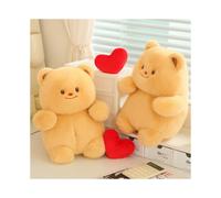 Osito de peluche, juguete de peluche para decoración del hogar, regalo de vacaciones, muñeco con mensaje