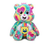 Osito Good Vibes de Care Bears - Peluche Gigante de 60 cm, Peluche de Osito Grande Coleccionable y Ultra tierno, Peluche Ideal para niños, Adecuado para niños y niñas de 4+ años, Peluche Grande