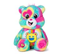 Osito Good Vibes de Care Bears - Peluche Mediano ecológico de 35 cm, Osito Peluche Coleccionable y sostenible, Ideal para niños y niñas de 4+, Osito de Peluche abrazar para niños y niñas