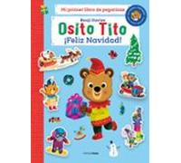 Osito Tito. Mi primer libro de pegatinas. ¡Feliz Navidad!