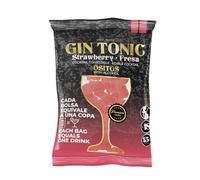 OSITOS Gin Tonic fresa - Cocktail comestible. Cada bolsa equivale como un cubata en volumen de alcohol.