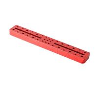 osiuujkw Abrazaderas de Montaje de Metal para Base adaptadora telescopio astronómico Shrew, Placa Espejo guía roja, Placa Corta, Ranura en Cruz, Accesorios para telescopio, Montura Vixen, 250 mm