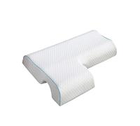 osiuujkw Almohada de Memoria para aliviar el Dolor Cervical, Almohada de poliéster Transpirable y de Apoyo para Dormir para Pareja, Almohada de Espuma de Memoria, Modelo Brazo Derecho