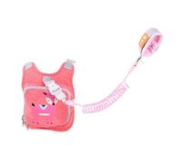 osiuujkw Arnés elástico para niños pequeños con correa antipérdida y muñequera que proporciona 5 m de elasticidad y libertad de movimiento activa. Diseñado con tiras reflectantes. Correa segura para