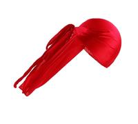 osiuujkw Bandanas Negras Para Hombres Para Rapero De Hip Hop Colas Largas Amplias Y Compartir Bandanas Negras Para Hombres Para Rapero De Hip Hop Tamaño Adecuado, Rojo