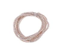 osiuujkw Cable de actualización OCC DIY con Cable Trenzado con núcleo Plateado para un Audio y Durabilidad excepcionales. Se Recomienda instalación Profesional. de Audio actualización OCC DIY.