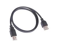 osiuujkw Cable de extensión USB 0 Cable de Carga Cuerpo Blando Velocidad Excelente eficiencia transmisión Adaptador Datos Carga USB Puertos Dobles Adaptador Datos