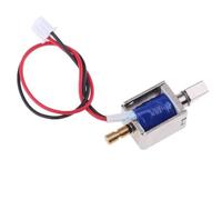 osiuujkw Cerradura magnética eléctrica, Conjunto de Cerradura magnética para Puerta, solenoide, tamaño pequeño, Ligero para Almacenamiento Seguro, Control de Acceso a la Puerta, solenoide