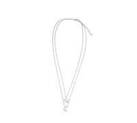 osiuujkw Collar con colgante de y estrella, hermoso collar tipo gargantilla en capas, elegante joyería ajustable para mujeres a la moda, colgante de y estrella 2 capas, regalo cumpleaños