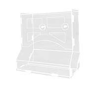 osiuujkw Comedero acrílico Resistente para Conejos. Solución para Mascotas con Hierba y heno. Alimentación cómoda. Gran Capacidad para Contener desechos. Apto para Todo Tipo de Mascotas.