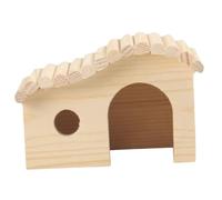 osiuujkw El Laberinto de para Madera para escondites de hámster Ofrece un Espacio único para Dormir para Que los hámsteres Enanos se sientan Seguros y cómodos. Hámster Sirio, Rata, ratón,