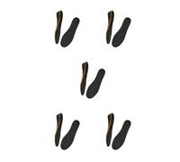 osiuujkw Elástico Comfort Inserciones de talón más Alto Elevadores para Zapatillas Hombres Plantillas de Aumento de Altura, Negro 5 cm, 1 Pc