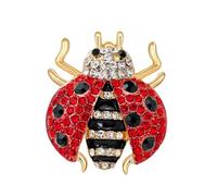 osiuujkw Impresionante broche de joyería con diamantes de imitación, broches animales, broche insectos, insignia, regalo belleza atemporal para mujeres, hombres, accesorios para niños, Pin para