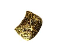 osiuujkw Impresionante broche vintage de búho, broche de moda, accesorio único y brillante, ideal para diario. Color: Bronce. Material: Aleación. Accesorio para ropa.