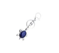 osiuujkw Llavero de tortuga Llavero de tortuga con colgante ojos tigre Regalo encanto piedras preciosas coloridas para los seres queridos para hombres