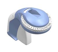 osiuujkw Máquina etiquetadora Manual Vintage para Etiquetas, Dispositivo de etiquetado eficiente Que Ayuda a organizar el hogar, la Escuela, la Oficina y los Suministros para Manualidades, máquina