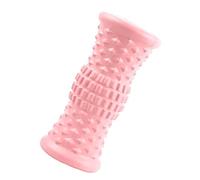 osiuujkw Rodillo de masaje, rodillos relajantes universales, herramienta de masaje de Color sólido, accesorios para masajeador muscular de piernas y pies para el cuidado Personal, Rosa