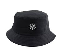 osiuujkw Sombrero Panamá de talla grande - Regalo para cualquier ocasión Cómodo y transpirable La primera opción para regalar Cubo, ha de pescador negro, El tamaño XXL se ajusta a 63-65c