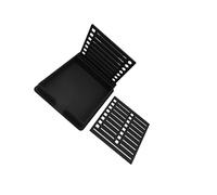 osiuujkw Soporte versátil con plantilla para notas y dispensador organizador de suministros de escritorio oficina y es muy adecuado suministros oficina y accesorios, Negro, 9.5 x 9.5 cm