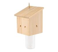 osiuujkw Trampa para Abejas carpinteras Reforzada con Tornillos para atraer Abejas. Una Buena Manera de atraer Abejas. Las Abejas carpinteras muertas Son un Buen Cebo, B