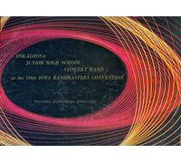 Oskaloosa Junior High School Concert Band at the 1966 Iowa Bandmasters Convention