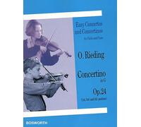 Oskar rieding: concertino in g op.24 (violin/piano): Easy Concertos and Concertinos Series for Violin and Piano