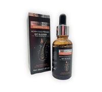 OSKEY Aceite de Ricino Natural con Biotina y Vitamina E - Fortalece y Estimula el Crecimiento de Cabello, Barba y Pestañas - Hidratante y Nutritivo con Aloe Vera y Jengibre