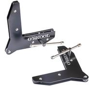 O'SKOOL Miter Max - Abrazadera de esquina para carpintería, hacer cubiertas de ventanas, hacer carcasas de puertas, proyectos de manualidades, paquete de 2