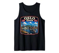Oslo Noruega Vacaciones a Oslo Viaje Familiar Camiseta sin Mangas