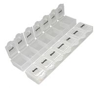 OSMA IP4PILCASCOV PILL - /pastillas Caja Pastillero 7 días Tablette Dispenser IP4PILCASCOV PILL Box