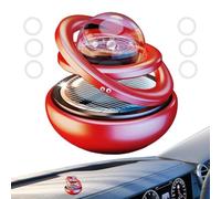 Osmanthus - Fragancia solar para coche, accesorios perfumados para coche, giratorio, ambientador de coche alimentado por energía solar, accesorios ambientadores para coche, fragancia solar para coche,