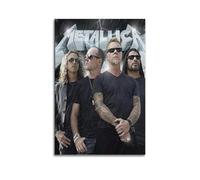 OSMNNIZ Póster decorativo de Singer Metallica 11, lienzo para pared, impresión artística moderna, decoración de dormitorio, 20 x 30 cm