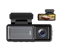 Osmo Dashcam Pro, Cámara De Salpicadero 4k con Grabación En Bucle Frontal Y Trasera, For Coche Marcha Atrás, Modo Vigilancia Aparcamiento 24/7, Control por WiFi/Aplicación(with WiFi+GPS)