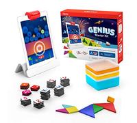 Osmo - Genius Starter Kit for iPad - 5 Educational Learning Games - Ages 6-10 - Math, Spelling, Creativity & More - Stem Toy iPad Base Included